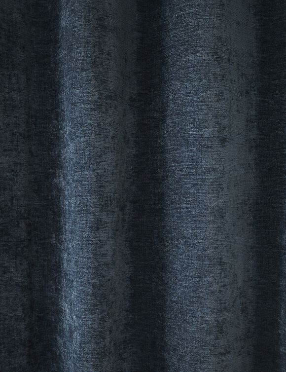 Rideau en fil effet chenille (marine) Rideau en fil effet chenille (marine)